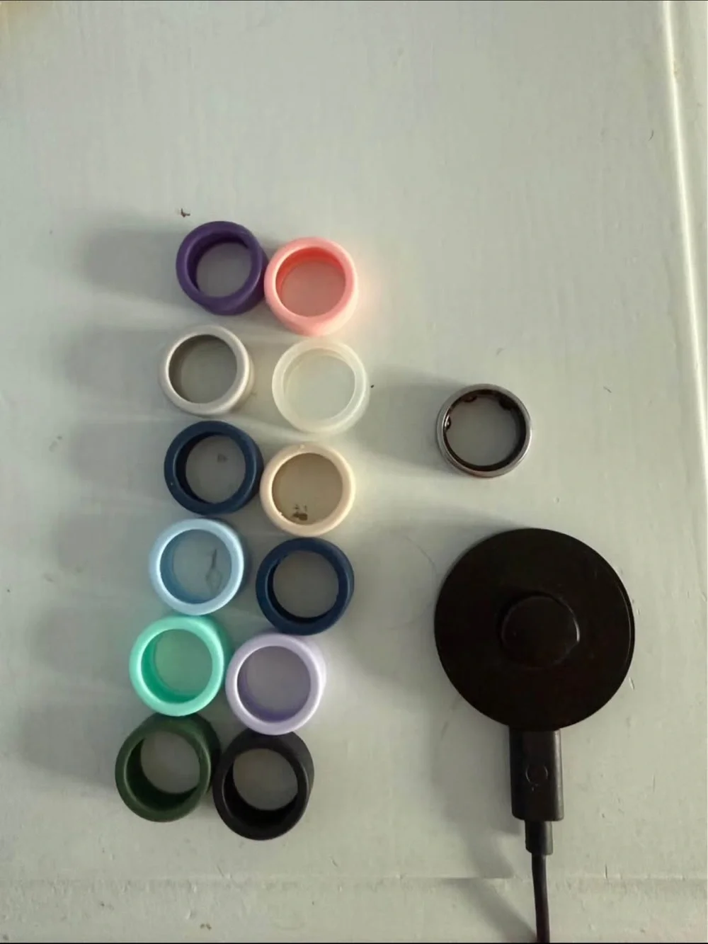 Oura Ring Gen3 Size 8 Silver